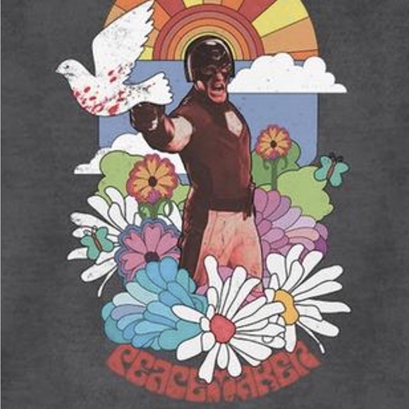 Hot Topic DC Comics Peacemaker Crewneck - Picture 2 of 2